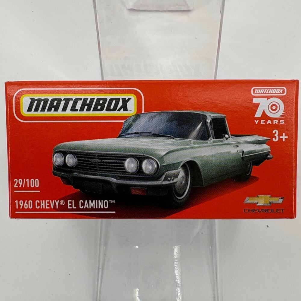 Matchbox Power Grabs 1960 Chevy El Camino 70 Years